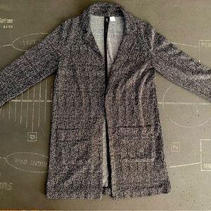 H&M Divided tweed style sweater jacket